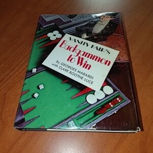 Vanity Fair‘s Backgammon To Win - Georges Mabardi.. (1958) 1st Ed 1st Print HCDJ